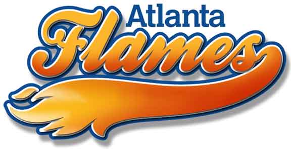 Atlanta Flames Fastpitch Logo